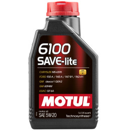 Олива моторна Motul 6100 Save-lite SAE 5W-20, 1л (шт.)