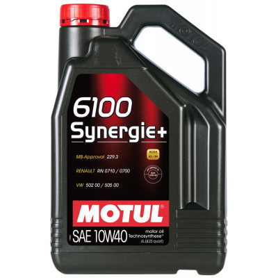 Моторное масло MOTUL 6100 Synergie+ SAE 10W-40 4л