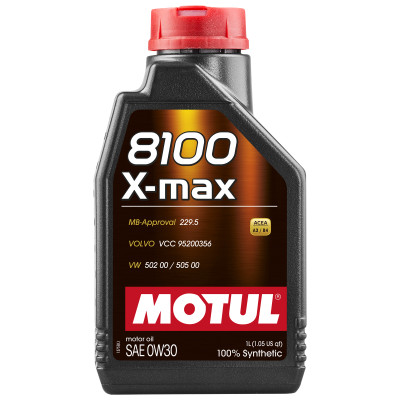 Олива моторна Motul 8100 X-max SAE 0W-30, 1л (шт.)