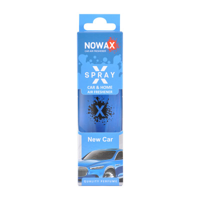 Ароматизатор New Car 50мл с распылителем NOWAX X Spray (NX07598)