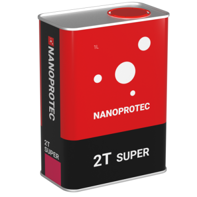 Масло двухтактное NANOPROTEC 2T SUPER, 1л