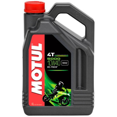 Моторное масло MOTUL 5000 4T SAE 10W-40 4л