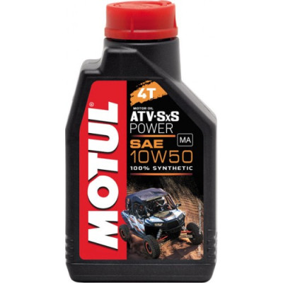 Моторное масло MOTUL 4T ATV-SxS Power SAE 10W-50 1л