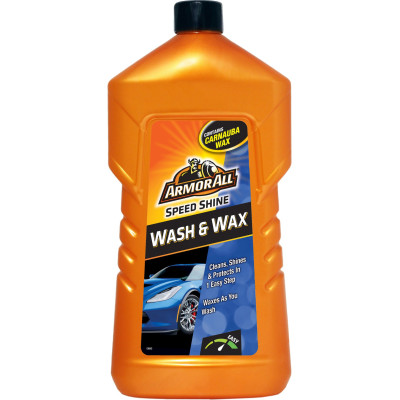 Шампунь з воском Armor All Wash & Wax Speed Shine, 1л (шт.)