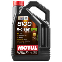 Олива моторна Motul 8100 X-cleаn EFE SAE 5W-30, 4л (шт.)