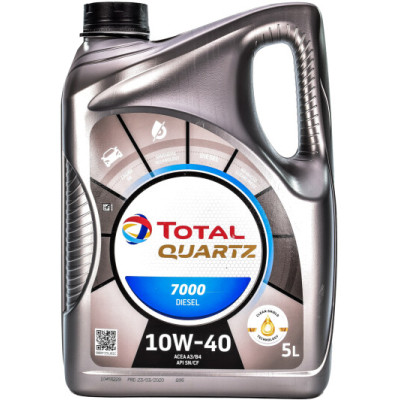 Олива моторна Total Quartz Diesel 7000 10W-40, 5л (шт.)