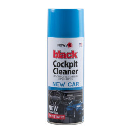 Полироль панели приборов NOWAX 450 мл Black Cockpit Cleaner NewCar (NX00455)