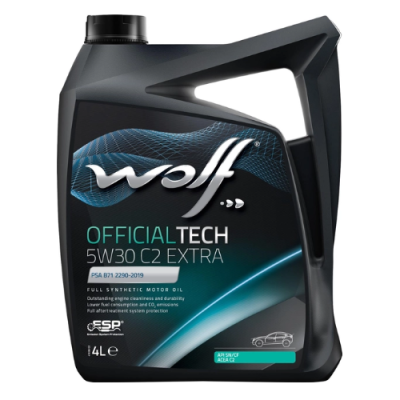 Моторне масло Wolf OfficialTech 5W-30 C2 Extra 4л (8339677)