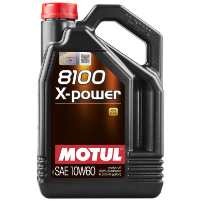 Олива моторна Motul 8100 Х-power SAE 10W-60, 4л (шт.)