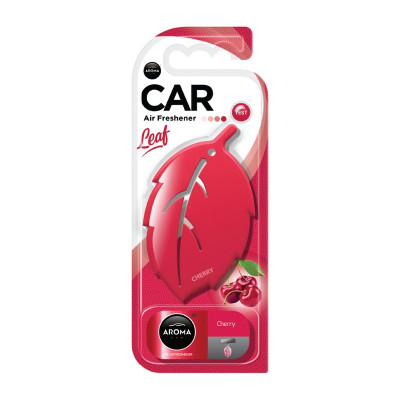 Ароматизатор на зеркало Aroma Car Leaf 3D Cherry Вишня (83125)