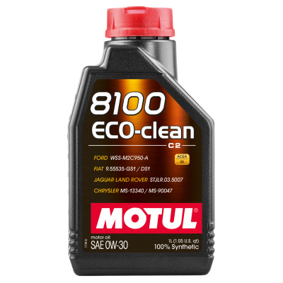 Олива моторна Motul 8100 Eco-clean SAE 0W-30, 1л (шт.)