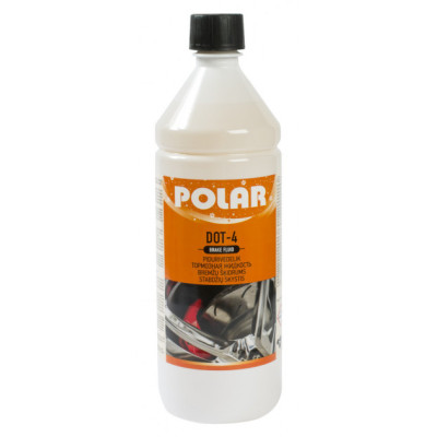 Тормозная жидкость POLAR BRAKE FLUID DOT 4 1л