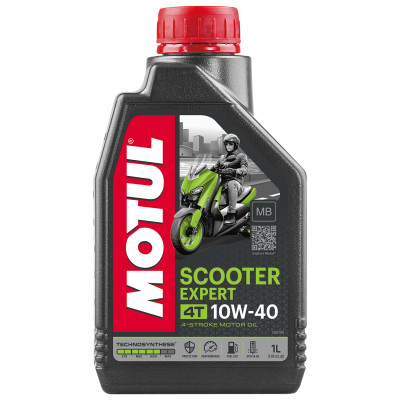 Олива для 4-х тактних двигунів Motul Scooter Expert 4T SAE 10W-40 MB, 1л (шт.)