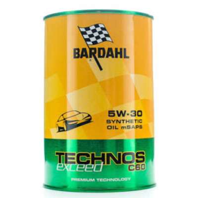 Моторное масло Bardahl TECHNOS C60 5W-30 LOW SAPS 1л