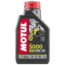 Олива для 4-х тактних двигунів Motul 5000 4T SAE 10W-30, 1л (шт.)