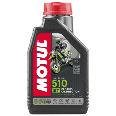 Олива для 2-х тактних двигунів Motul 510 2T, 1л (шт.)