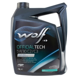 Моторне масло Wolf OfficialTech 5W-30 C2/C3 5 л (8332579)