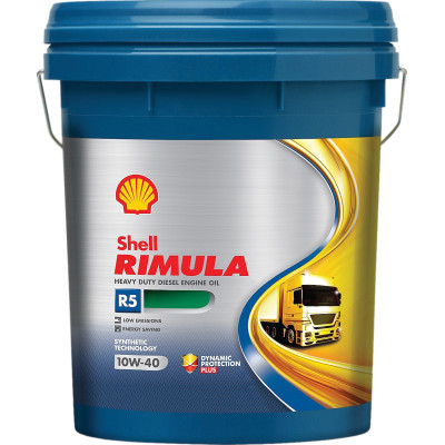 Олива Shell Rimula R5 LM 10W-40, 20л (л.)