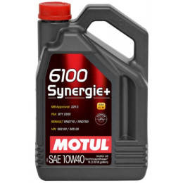 Моторное масло MOTUL 6100 Synergie+ SAE 10W-40 5л