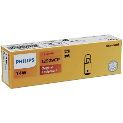 Автолампа вказівна Philips 12929 T4 W12V (BA9s) (шт.)