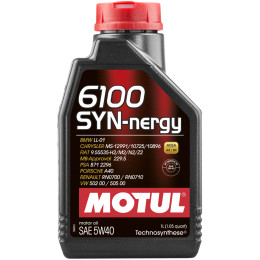 Олива моторна Motul 6100 Syn-nergy SAE 5W-40, 1л (шт.)