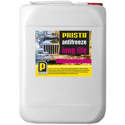 Антифриз Prista Long Life 20л (готовий черв.) (шт.)