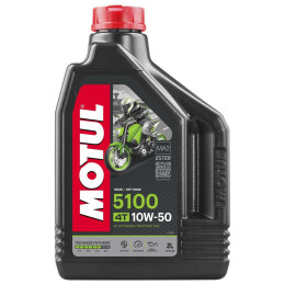 Олива для 4-х тактних двигунів Motul 5100 4T SAE 10W-50, 2л (шт.)