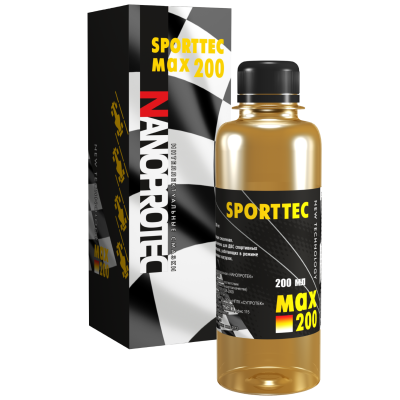 Присадка для Спортивных Авто NANOPROTEC SPORTTEC MAX 200мл