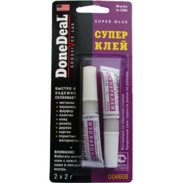 Суперклей DoneDeal 2 x 2 г