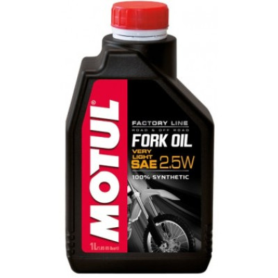 Вилочное масло MOTUL Fork Oil Very Light Factory Line SAE 2,5W 1л