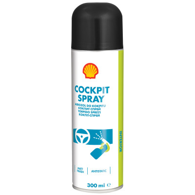 Аерозоль матовий блиск для панелі приладів Shell Cockpit Spray Mat, 0,3л (шт.)