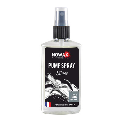 Ароматизатор Nowax Pump Spray 75 мл Silver (NX07522)