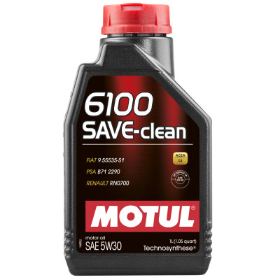 Олива моторна Motul 6100 Save-clean SAE 5W-30, 1л (шт.)