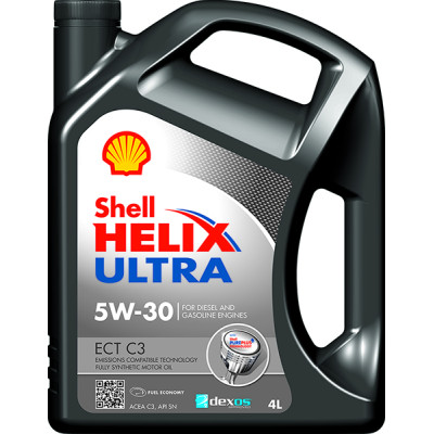 Олива Shell Helix Ultra ECT C3 5W-30, 4л (шт.)