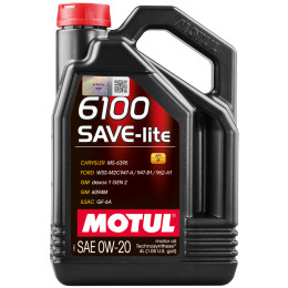 Олива моторна Motul 6100 Save-lite SAE 0W-20, 4л (шт.)