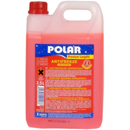 Антифриз Engine Coolant concentrate POLAR Premium Longlife (-72 Концентрат) 2,5л