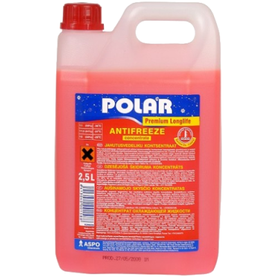 Антифриз Engine Coolant concentrate POLAR Premium Longlife (-72 Концентрат) 2,5л