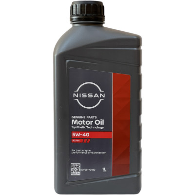 Олива NISSAN Motor Oil 5W-40, 1л (шт.)