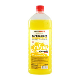 Автошампунь AUTO DRIVE Citrus Carnauba Wax концентрат 1л (AD0068)