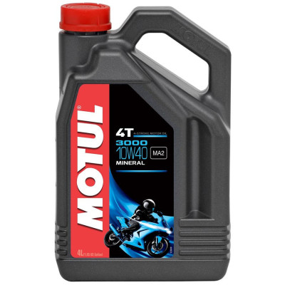 Моторное масло MOTUL 3000 4T SAE 10W-40 4л