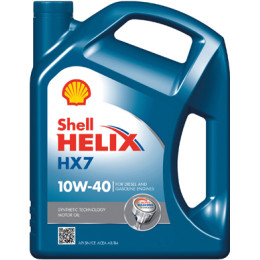 Олива Shell Helix HX7 10W-40, 5л (шт.)