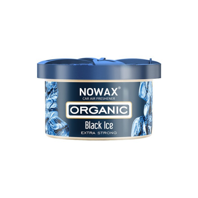 Ароматизатор повітря Nowax серія Organic - Black Ice (18шт/уп)