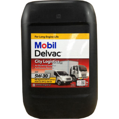 Олива моторна Mobil Delvac City Logistics M 5W-30, 20л