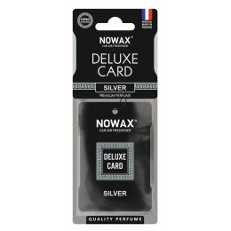 Ароматизатор целлюлозный 6 г Nowax серія Delux Card Silver (NX07732)