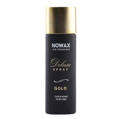 Ароматизатор для авто и дома аэрозоль 50 мл Nowax Deluxe Spray Gold (NX07748)