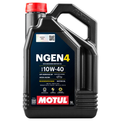 Олива моторна Motul NGEN 4 SAE 10W-40, 5л (шт.)