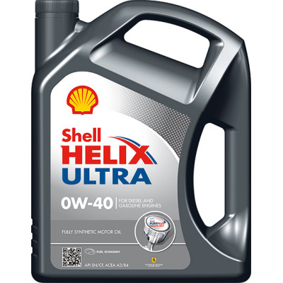 Олива Shell Helix Ultra 0W-40, 5л (шт.)