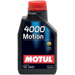 Моторное масло MOTUL 4000 Motion SAE 10W-30 2л