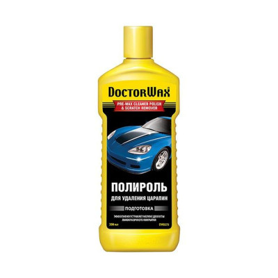 Полироль для удаления царапин Doctor Wax Pre-Wax Polish & Scratch Remover (США) 300 мл