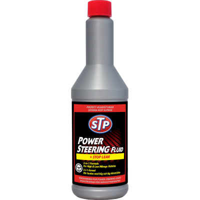 Рідина для гідропідсилювача керма з припиненням витоку STP Power Steering Fluid + Stop Leak, 350мл (шт.)